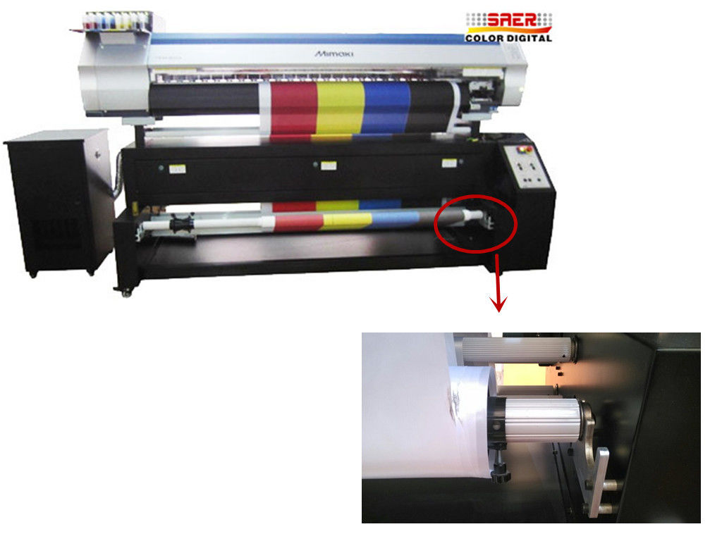 Sublimation Waterbased Ink Polyeste Banner Printing Machine With 1440 Nozzles
