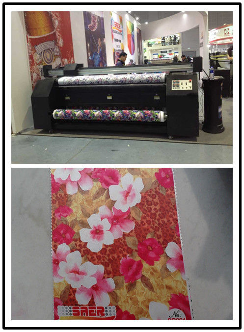 Muticolor CE Certification Digital Fabric Printing Machine Win XP Win 7