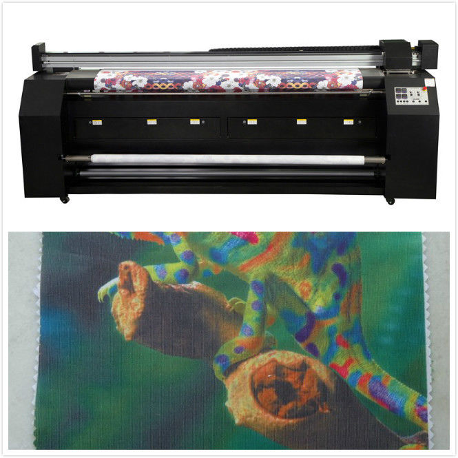 Colour Textile Digital Printing Machine Sublimation Dual CMYK