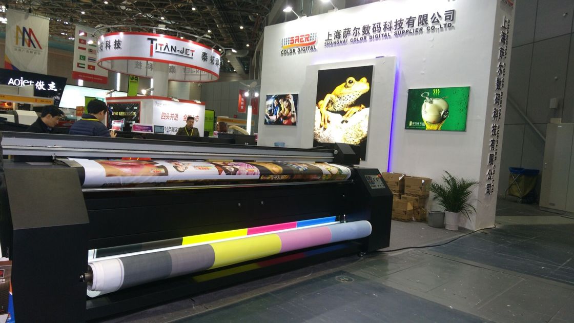 3.2m Width Flag Print Machine Large Format Plotter With High Speed