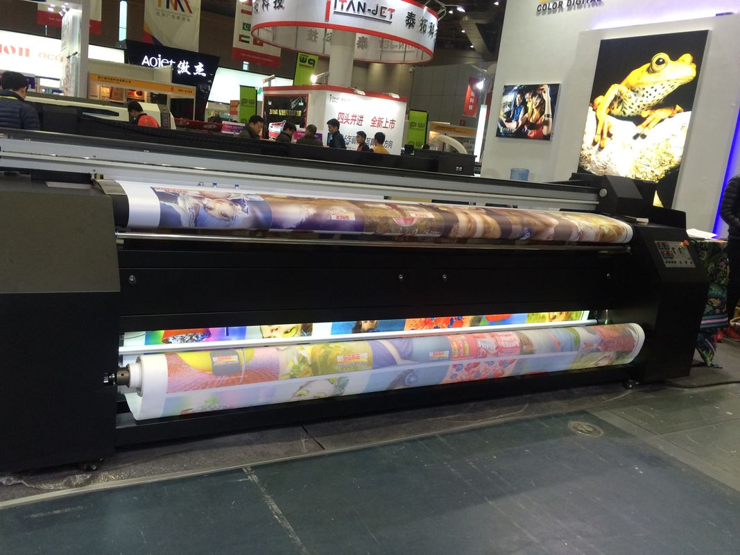 Roll To Roll Digital Banner Flag Printer For Indoor Outdoor Advertising