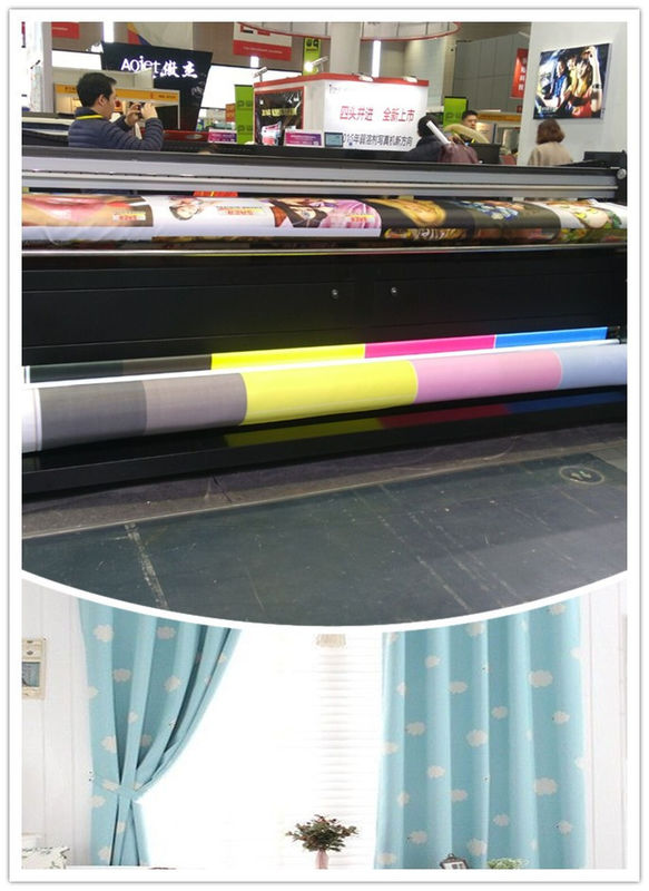 6.5kw Powerful Fabric Plotter Adjustable Print Head For Flag Making