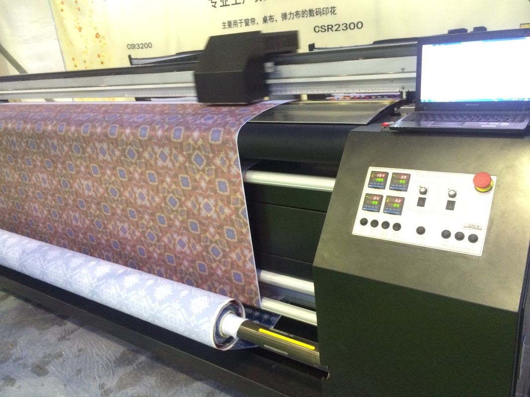 3.2M Digital Flag Printing Machine CSR 3200 / Double Head DX7 Printer