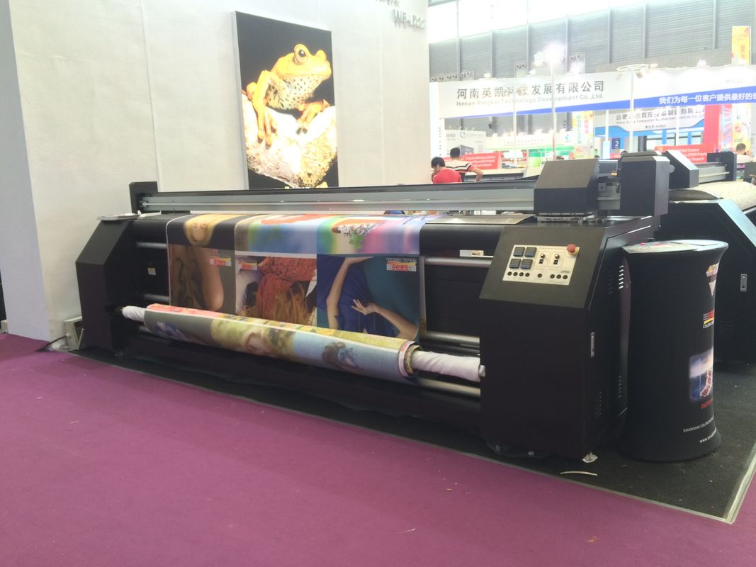 Wide Format Digital Plotter Epson DX7 Printhead 1440 dpi Textile Printing Equipment