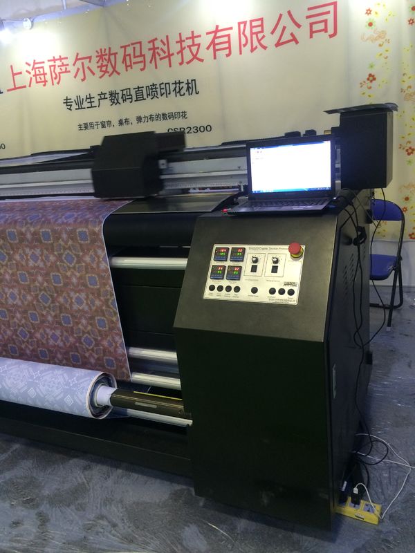 Pigment / Reactive Digital Textile Printing Machine Epson DX5 / DX7 Printhead
