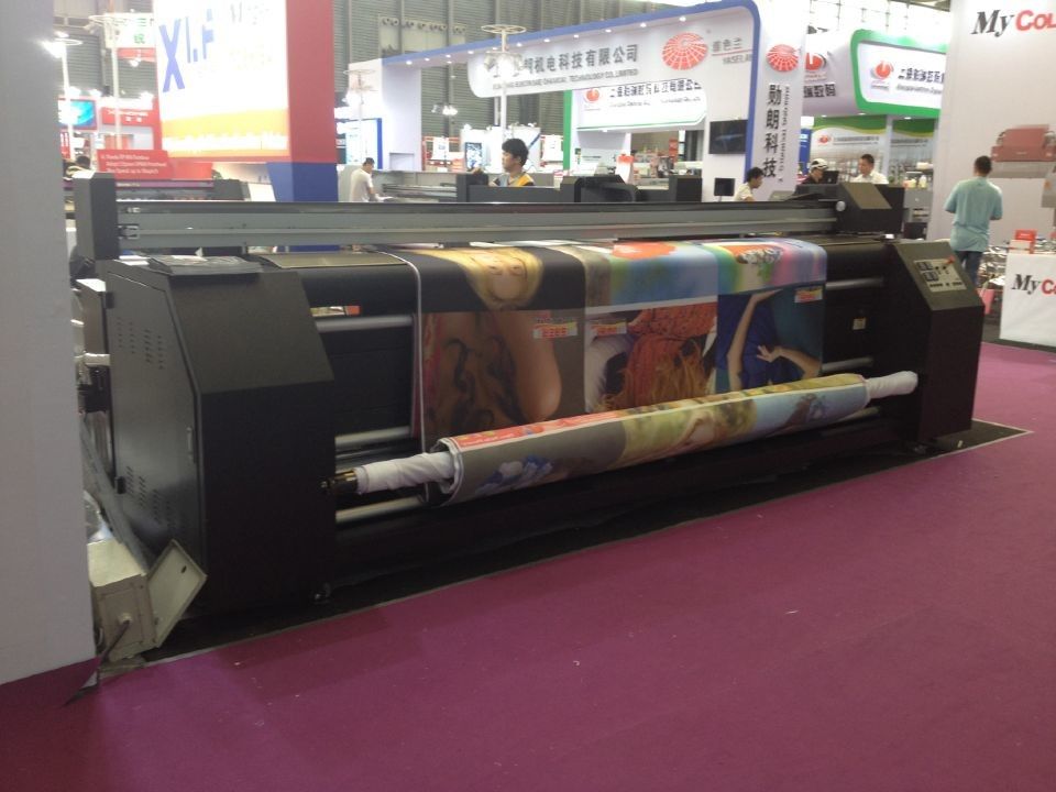 Piezo Printer Sublimation Printing Machine For Advertising Banners / Flags