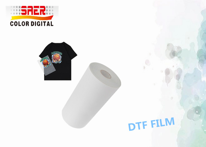 Transparent DTF Transfer Film / Hot Stamping Printing Film 0.6 X 100m