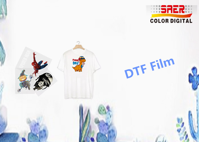 Transparent Direct To Film Printable DTF Film Roll 0.6 X 100m For Textiles