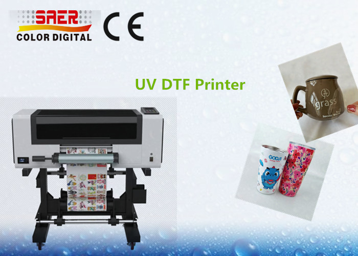 A3 Size UV DTF Printer Digital Logo Printing Machine For Glass Metal Phone Case