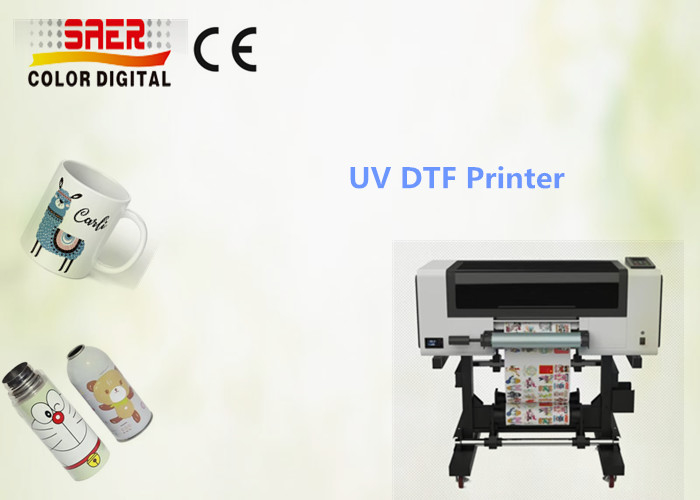 Roll To Roll UV DTF Printer PET A B Film Making Logo Printer UV DTF Transfer Stickers