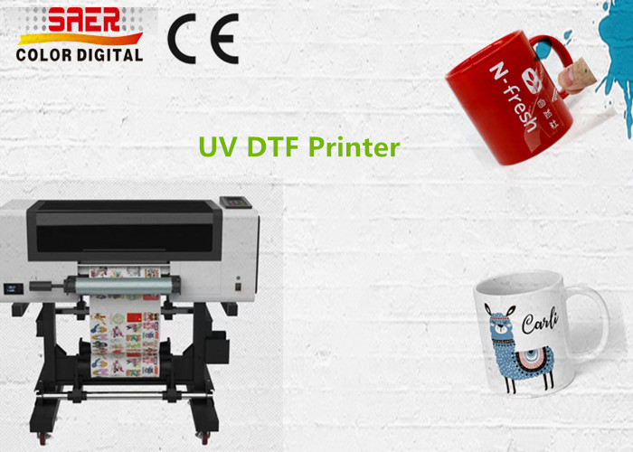 UV DTF Printer Roll To Roll Cup Wrap Stickers Printer Printing Machine For Small Business