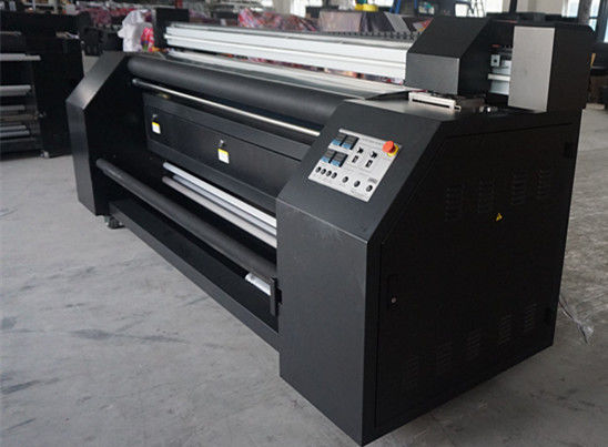 Indoor / Outdoor Digital Roll To Roll Printing Machine , Width 3200mm