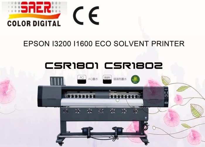 Banner Plotter Large Format Eco Solvent Printer For Wallpaper Printing PVC Sheets Car Stickers Light Sheets