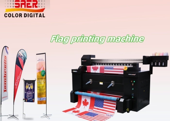 Hot Selling Direct To Fabric Printing Machines All In One 1.2m Textile Flag Printer