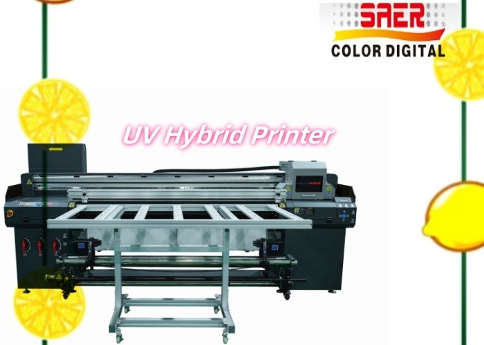 Multicolor Digital Printing Plotter Roll To Roll And Flatbed UV Inkjet Printer