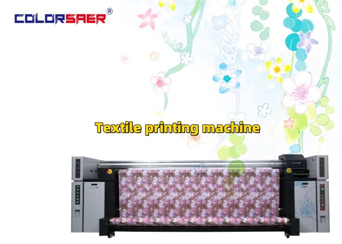 High Accuracy Digital Textile Printing System For Cotton & Polyester Fabric With Pigment And Sublimation Ink