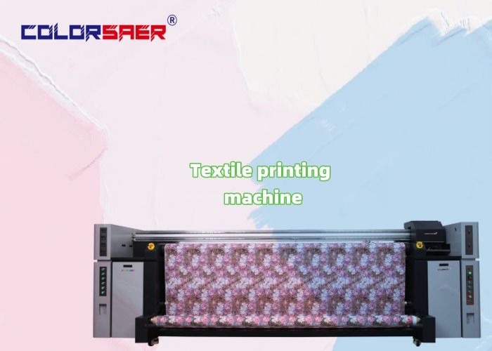Factory price high resolution Large Format Digital Inkjet Printer  Direct to Textile
