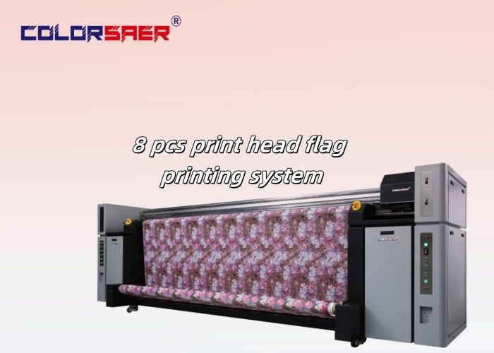 Large Format Roll to Roll All in one  Cotton & Polyester Textile Printing Machine Made in China