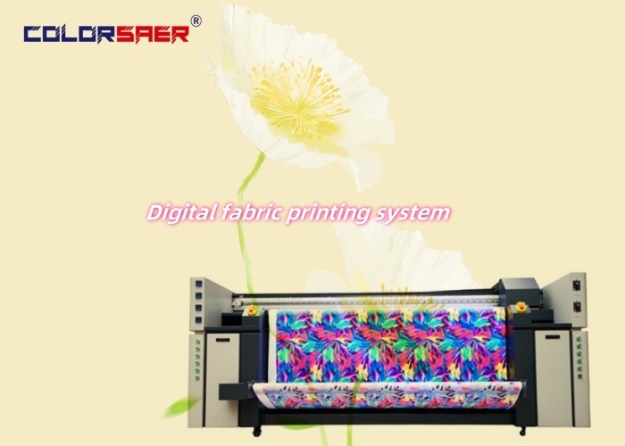 2.2M Polyester and Cotton Fabric Printing Machine Direct to Fabric Digital Textile Plotter Sublimation Printing Machine