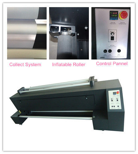 Printed Fabric Heat Sublimation Machine 1.6M Width Direct On Fabric Dryer