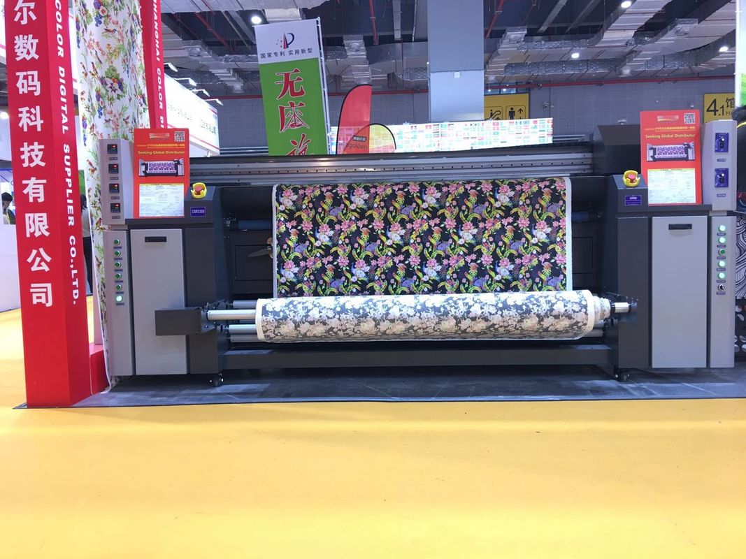 Sublimation Pigment Ink Fabric Plotter / Direct To Fabric Printing Machine