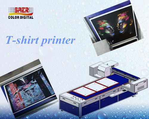 Cotton Fabric Clothes Digital Printing Machine High Speed A3 Size T Shirt Printer