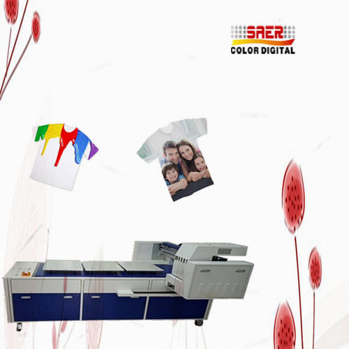 A3 Flatbed DTG Printer T Shirt Printer Pigment Ink Type 1 Year Warranty