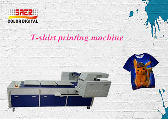 8 Colors High Speed Printing Tee Shirt Printer A3 Machine Automatic 2065 * 1705 * 1240mm