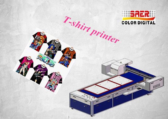 Digital 8 Color T Shirt Printer Pigment Ink 260kg Weight 220V / 110V Voltage
