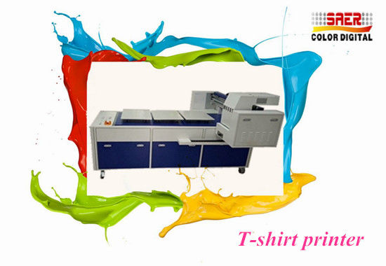 Direct To Garment T Shirt Digital Printer Multifunction 8 Colors 220V / 110V Voltage