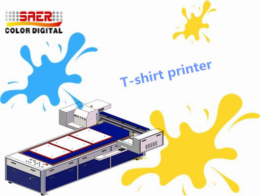 Pigment Ink Flatbed T Shirt Printing Machine Multifunction A3 Size Digital Printer