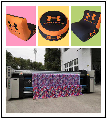 360 * 1080dpi Digital Sublimation Printing Machine For Advertising Flags / Banners