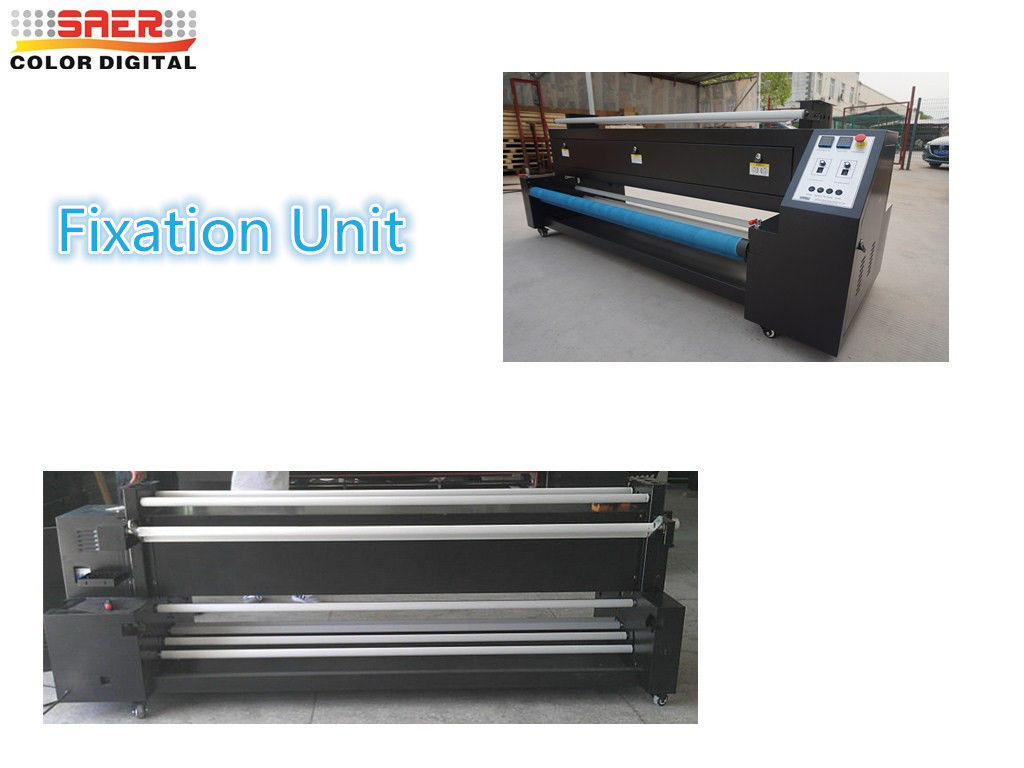 Large Format Heat Sublimation Machine Color Fixation Unit Automatic Feed