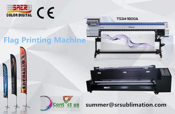 Dual CMYK Automatic Mimaki Textile Printer High Precision With Fast Print Speed