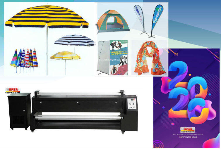 1.8m Digital Fabric Dye Sublimation Machine Textile Sublimation Ink Printer