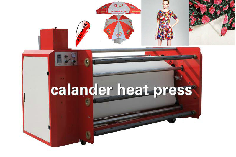 Rotary Transfer 1.8m Calender Printing Machine For Fabric
