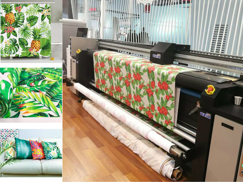 Inkjet 3200mm 45m2/H Cotton Textile Printing Machine