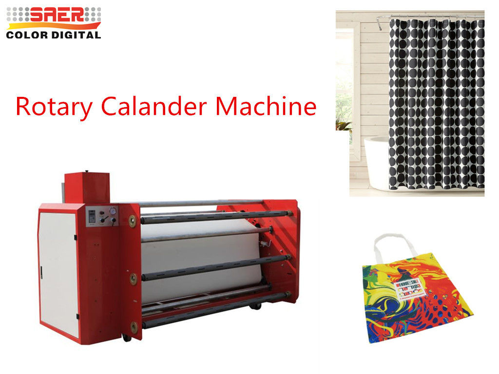 Oil Heating Roll To Roll Sublimation Machine Rotary Calender