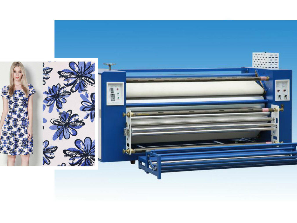 Rotary 1600mm Transfer Printing Textile Calender Machine