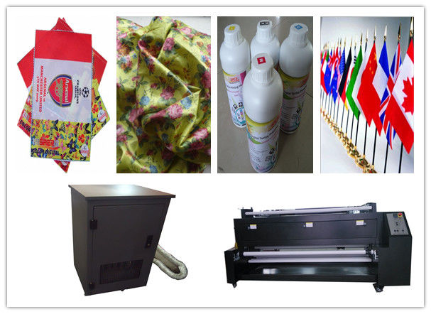 1.8m Digital Dye Sublimation Machine To Fix The Color Of  Fabric