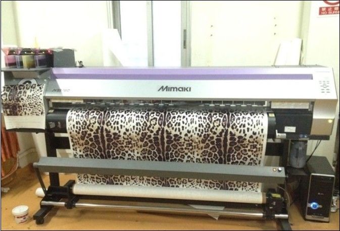 Dual KCMY Sublimation mimaki fabric printer , flag printing machine