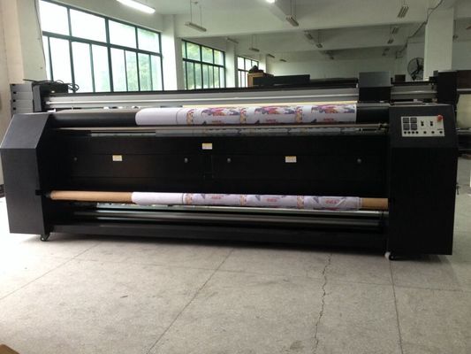 Epson DX7 Printhead Custom Flag Printing Machine With Black Body