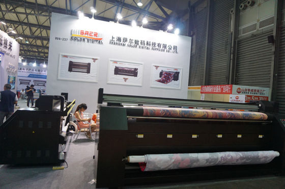 3.2m Epson Head Printer Digital Printing Machines For Fabrics