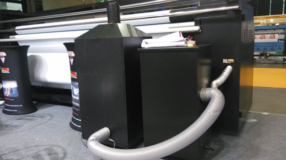 All In One Advertising Flag Fabric Digital Printing Machine Compatible Windows XP