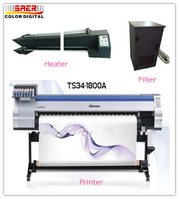 Direct To Fabric Flag Printing Machine Use Sublimation Waterbased Ink