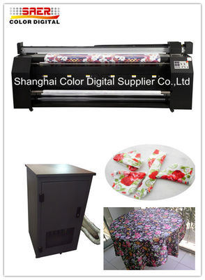 Double DX7 Head Banner Printing Machine For Mirror Fabric Making