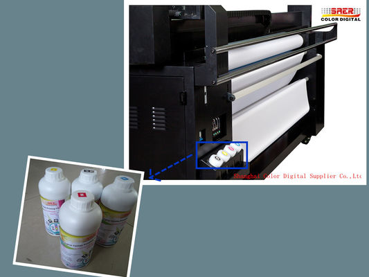 Double Four Colour Mirror Fabric Printing Machine 380V Roll To Roll