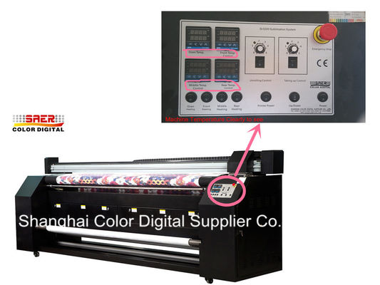 Double Four Colour Mirror Fabric Printing Machine 380V Roll To Roll