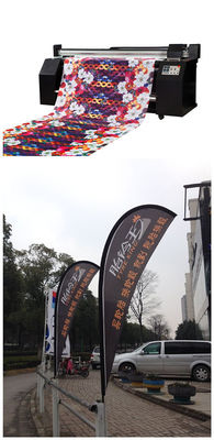 Sublimation Digital Textile Printing Machine Indoor Outdoor 1400dpi