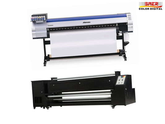 Sublimation Waterbased Ink Polyeste Banner Printing Machine With 1440 Nozzles